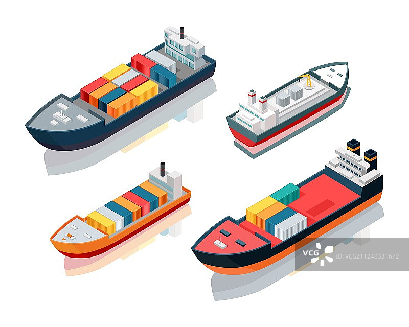 航运货船合集图片素材