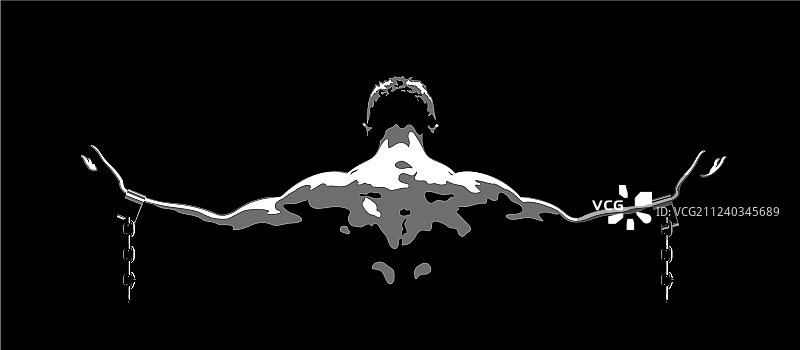 自由的男人图片素材