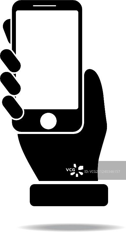 手持手机图片素材