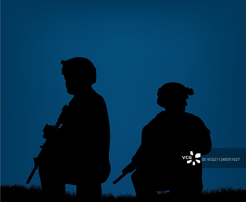 士兵执行作战任务图片素材