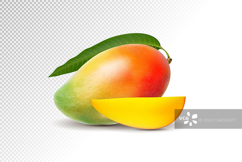 逼真的芒果照片图片素材