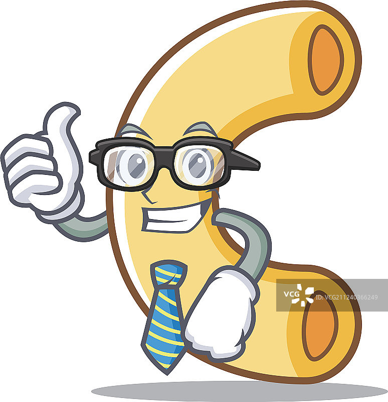 卡通风格的商人形象图片素材