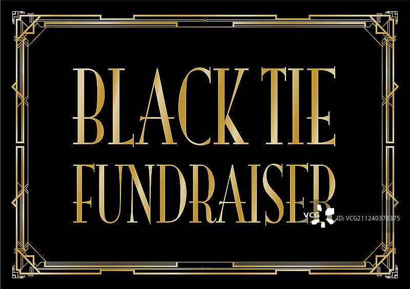 黑色领结筹款活动，装饰艺术背景图片素材