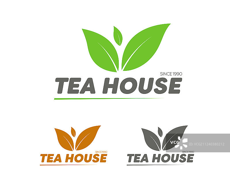 茶馆或公司Logo合集图片素材