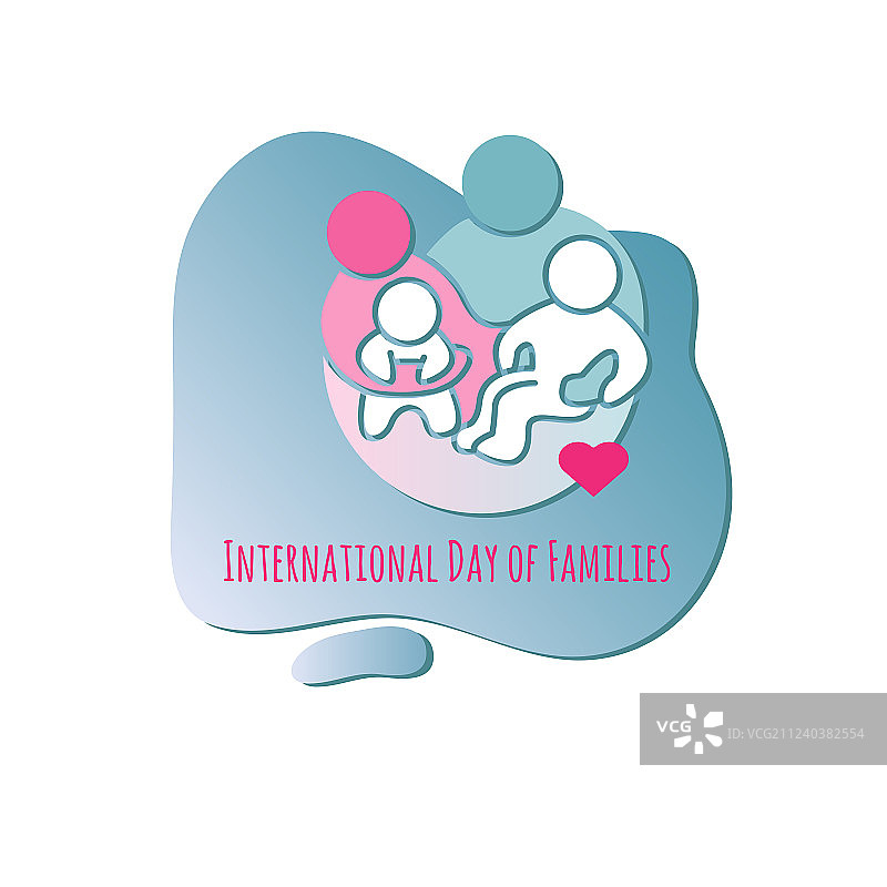 国际家庭日家庭图标图片素材