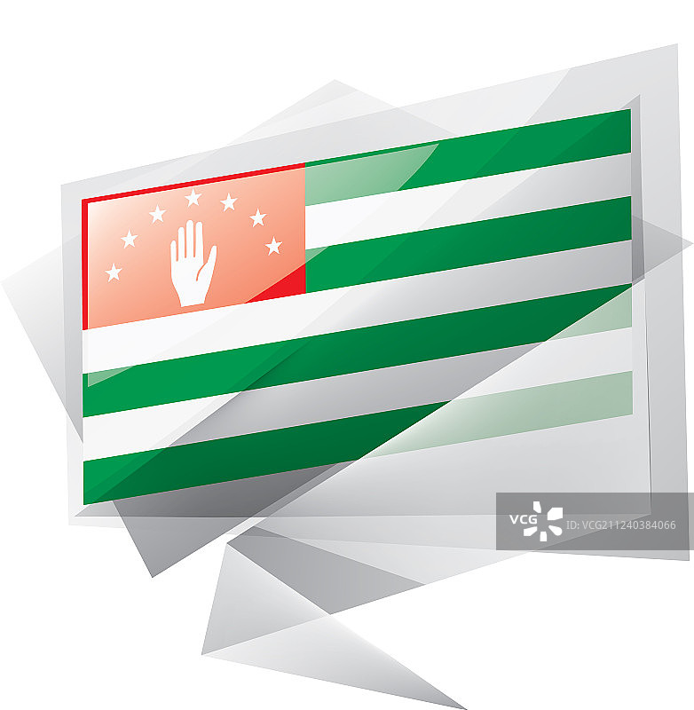 阿布哈兹国旗图片素材