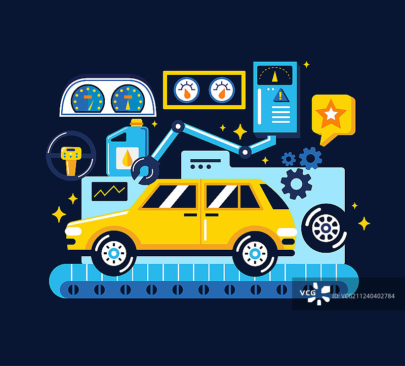 汽车养护图片素材