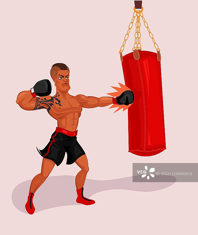 拳击手图片素材