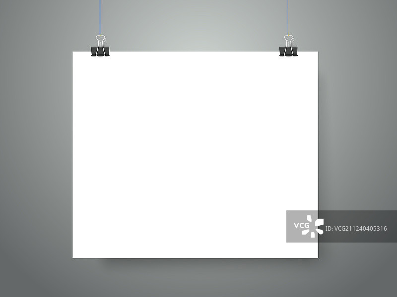 墙上的空白相框样机图片素材