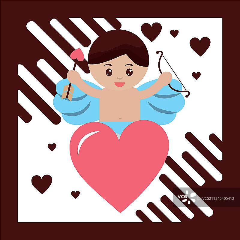 情人节爱心卡片图片素材