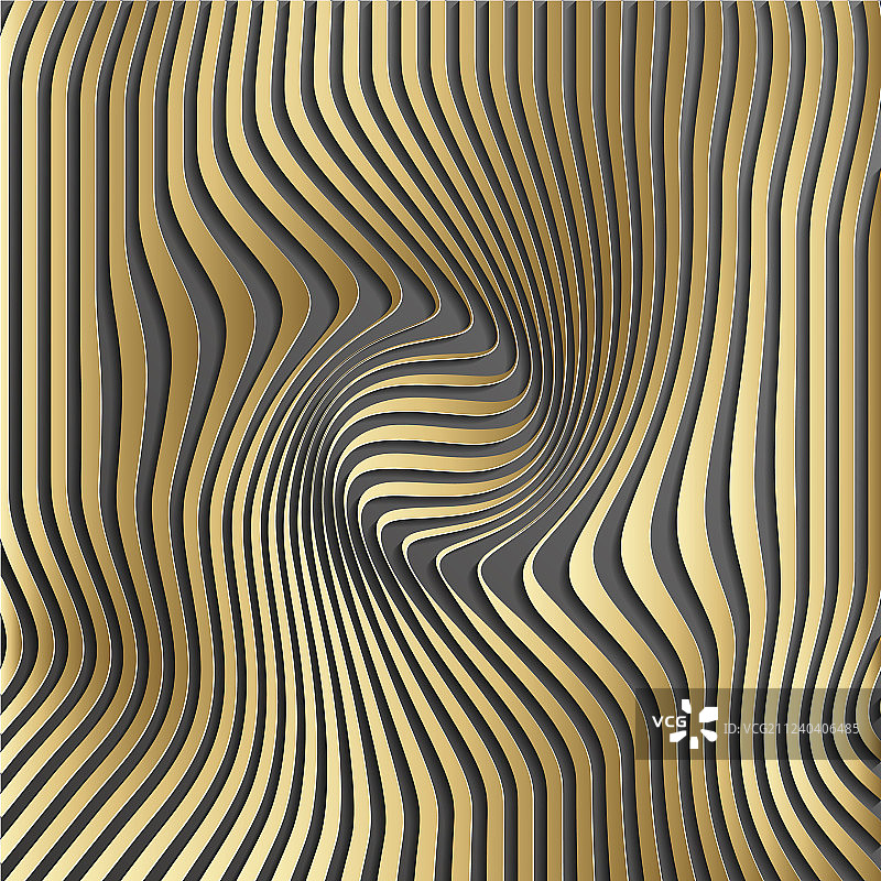 金色抽象条纹图案背景图片素材