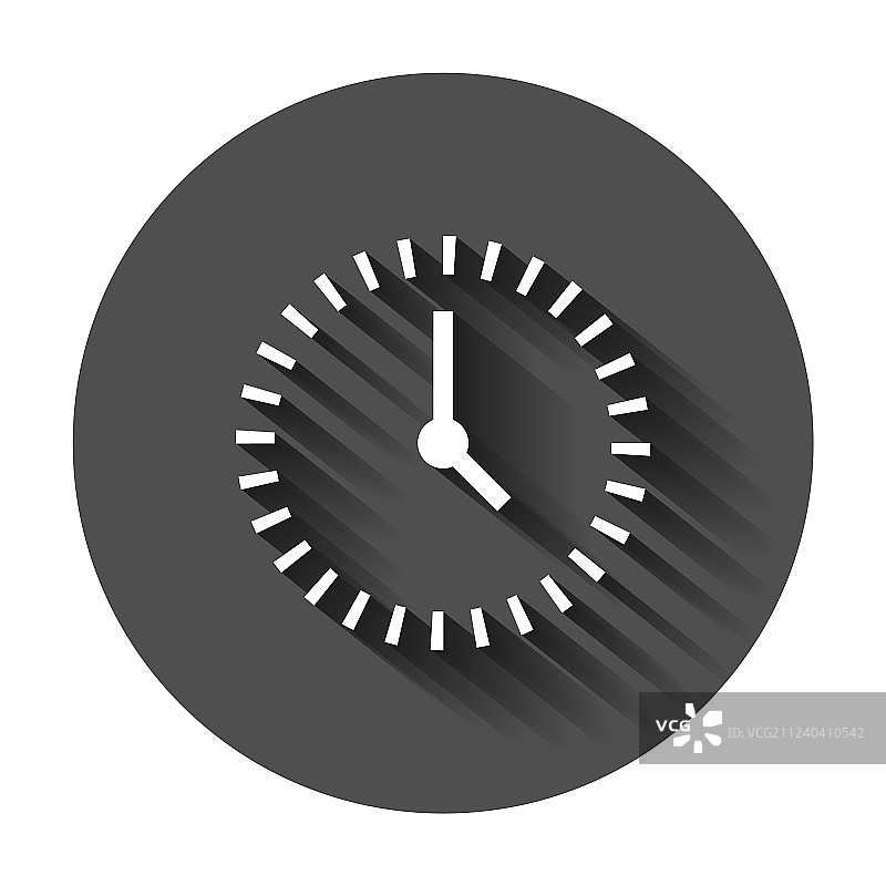 扁平风格倒计时时钟图标图片素材