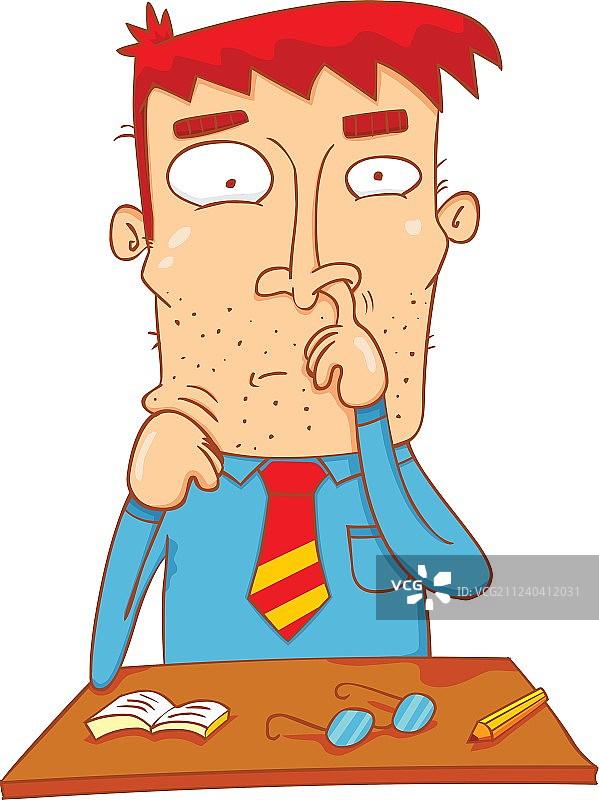 挖鼻孔图片素材