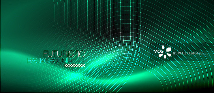 霓虹发光线魔术能量空间光图片素材