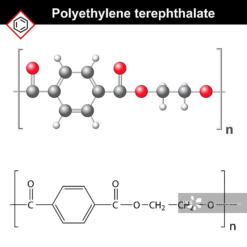 聚对苯二甲酸乙二醇酯聚合物图片素材