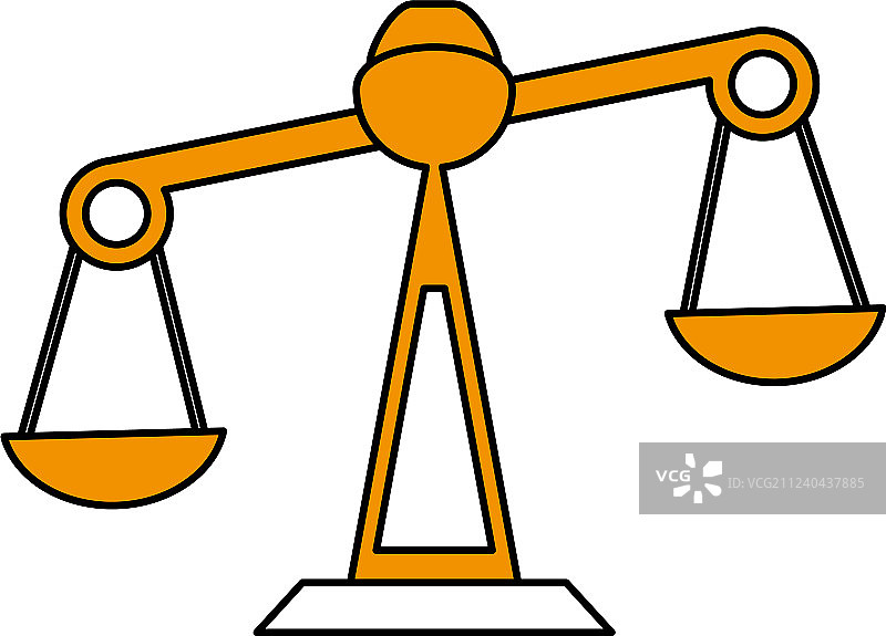 正义尺度图标形象图片素材