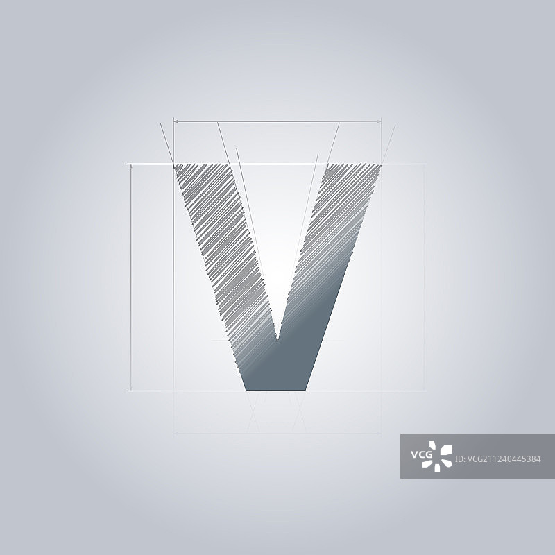 字母V标志建筑标识图片素材