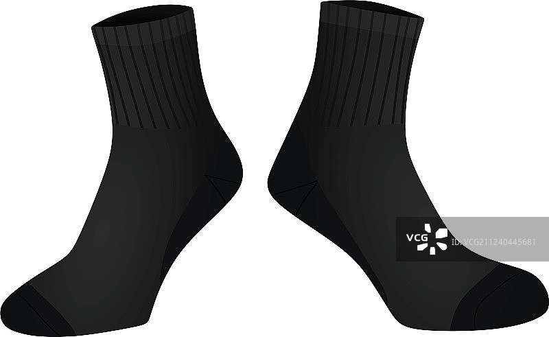 黑色袜子图片素材