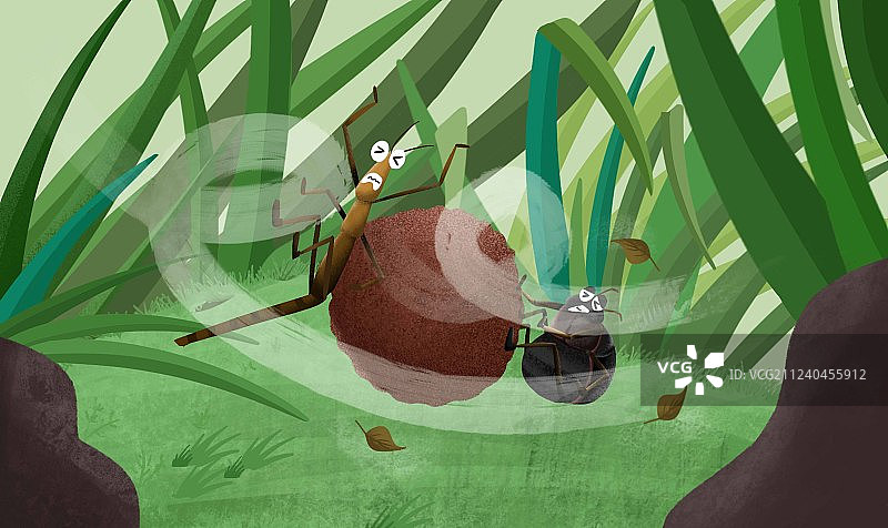 森林里的小虫图片素材