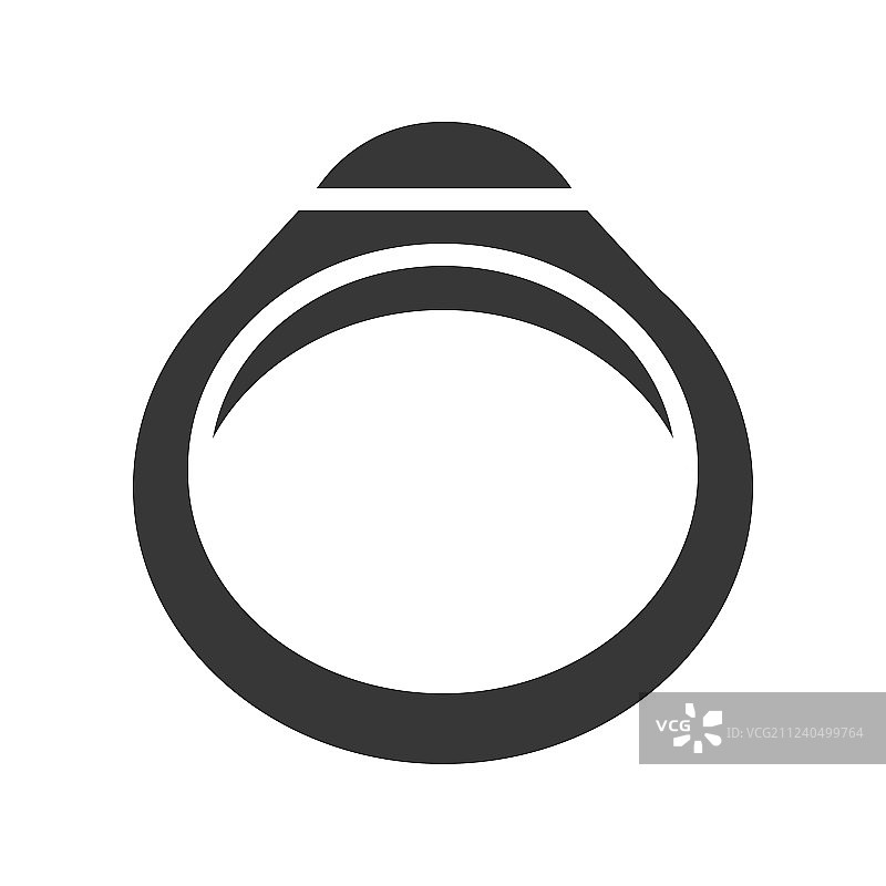 钻石戒指珠宝字形图标图片素材