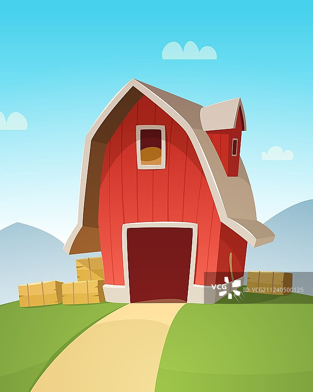 农场风光图片素材