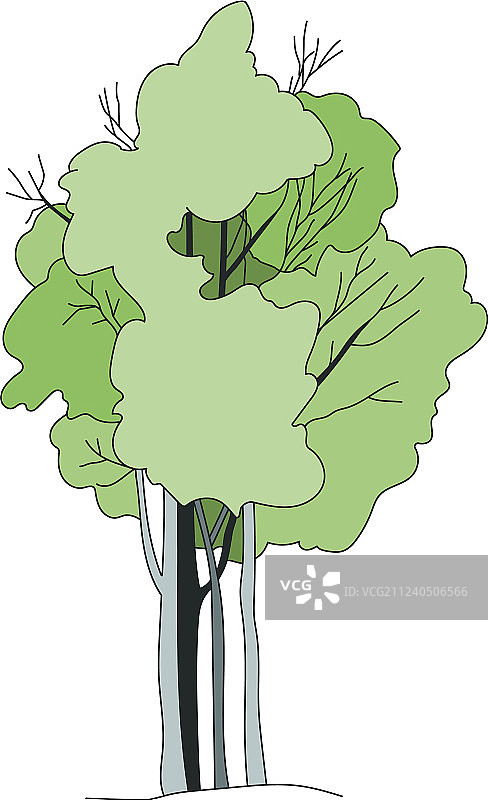 树素描建筑师手绘图片素材