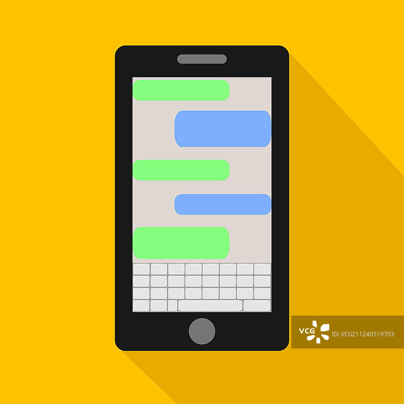 手机社交网络图片素材