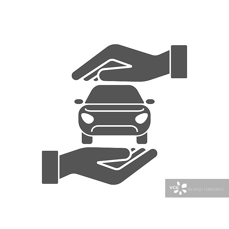 汽车保险与碰撞损坏图片素材