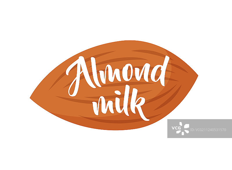 杏仁奶设计元素图片素材