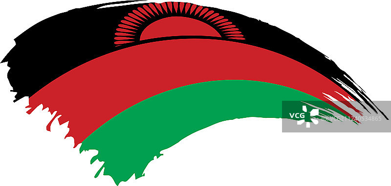 马拉维国旗图片素材