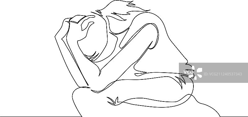 压力大的痛苦女性肖像图片素材