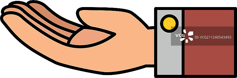 手提问孤立图标图片素材