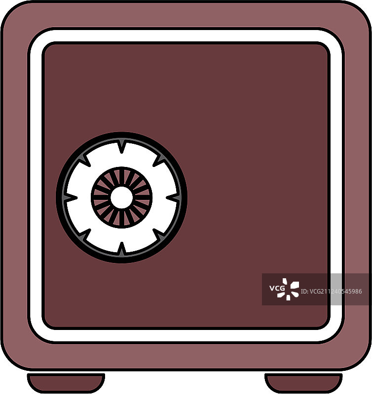 保险箱隔离图标图片素材