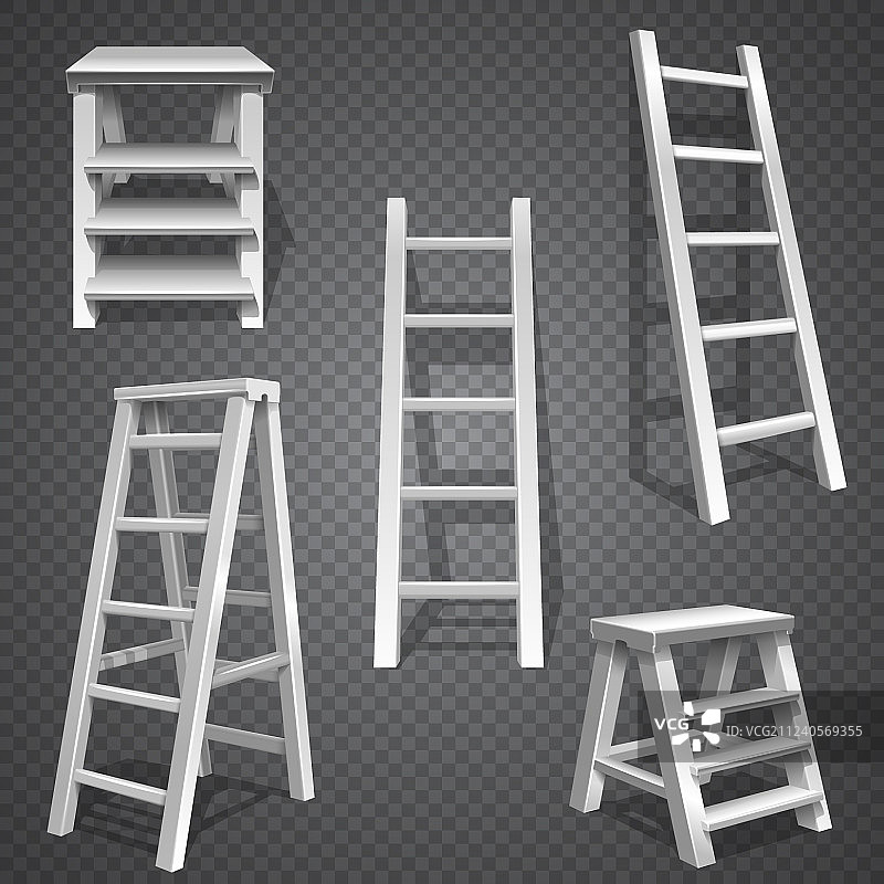 钢制楼梯金属铝梯图片素材