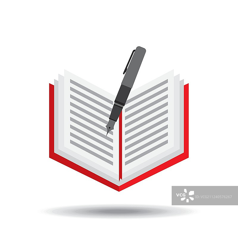 学校课本笔概念图片素材