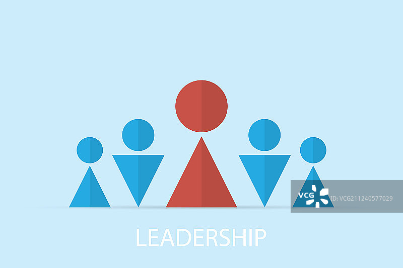 红蓝商人标志图片素材