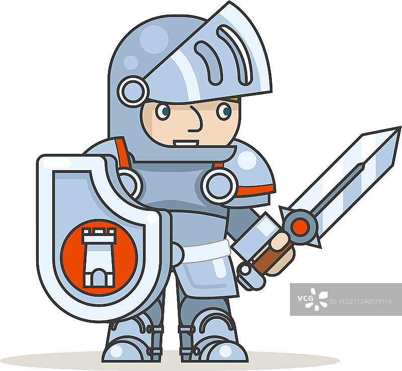 战士骑士盾剑奇幻中世纪图片素材