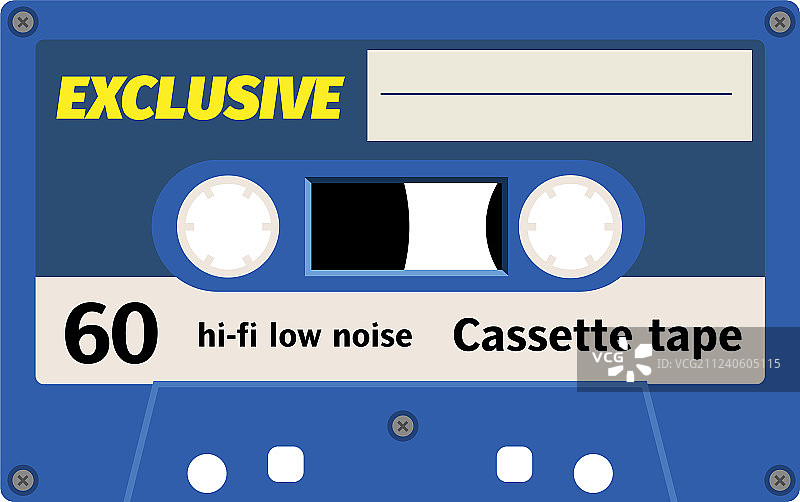 老式卡带设计图片素材