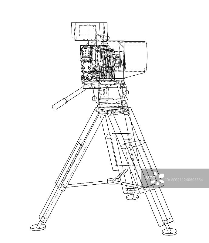 电影摄像机概念图片素材
