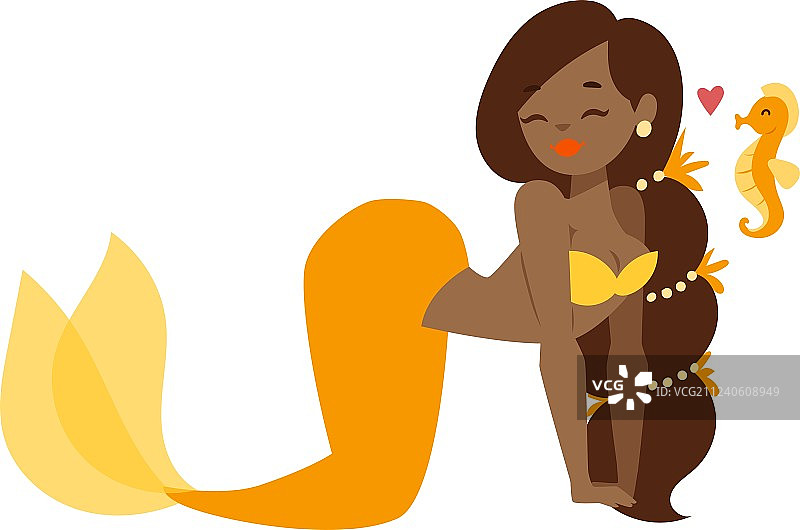 美人鱼角色图片素材