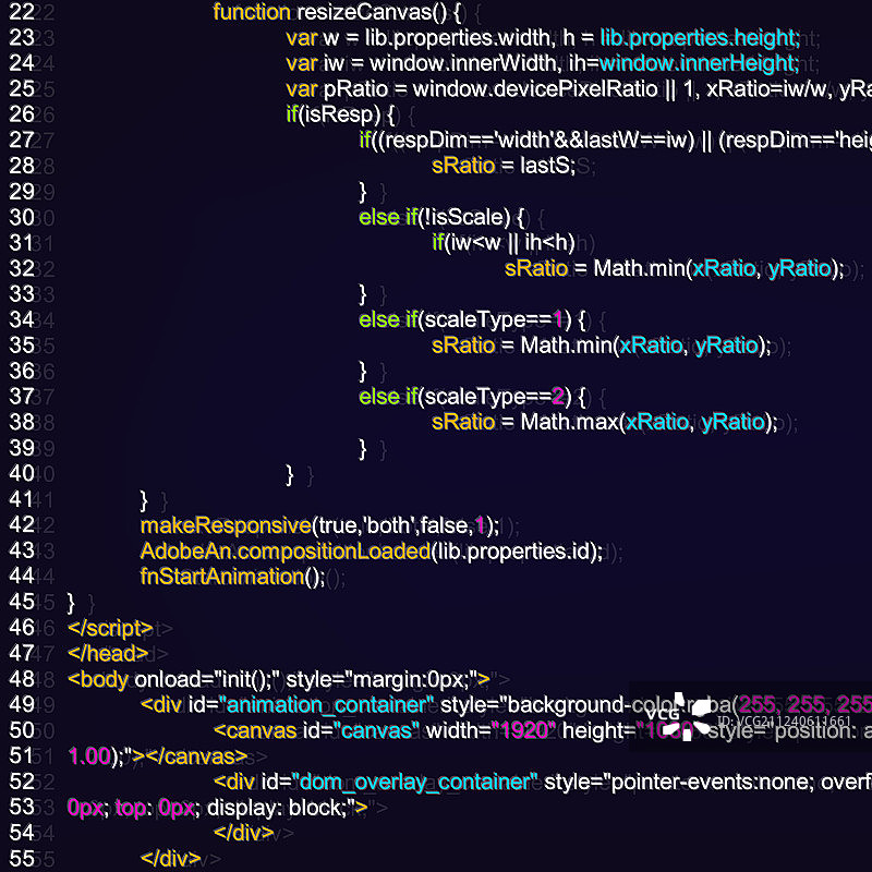 创意编程HTML图片素材