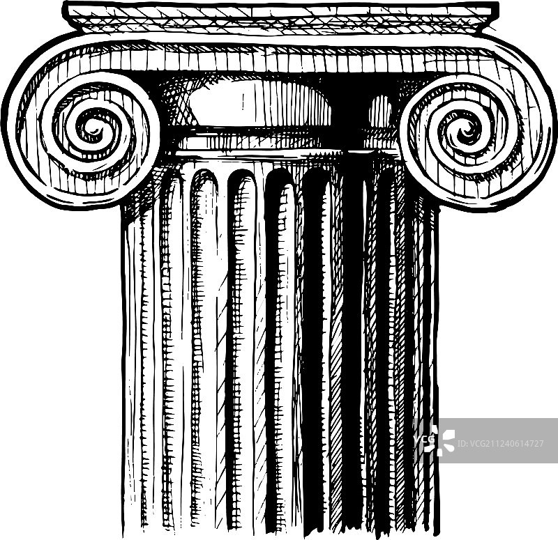 古典柱式图片素材