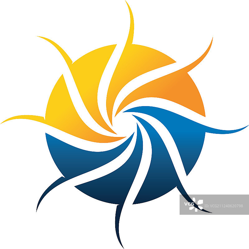 协同标志设计模板图片素材