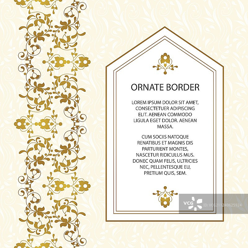 装饰画框的优雅元素图片素材