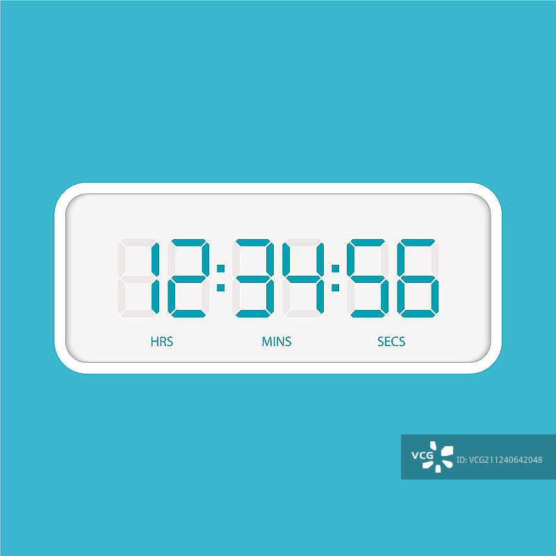 数字时钟和数字图片素材