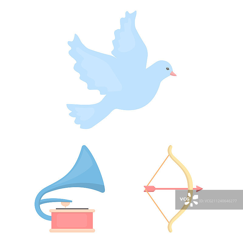 婚礼主题卡通图标合集图片素材