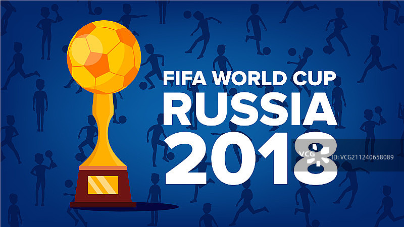 2018年俄罗斯世界杯背景图片素材