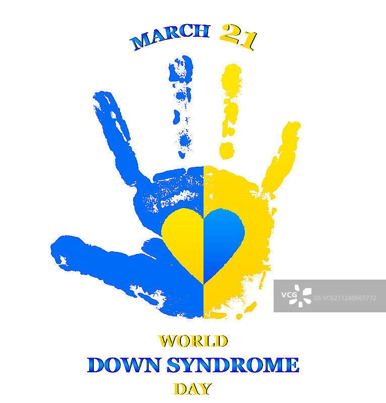 世界唐氏综合征日图片素材