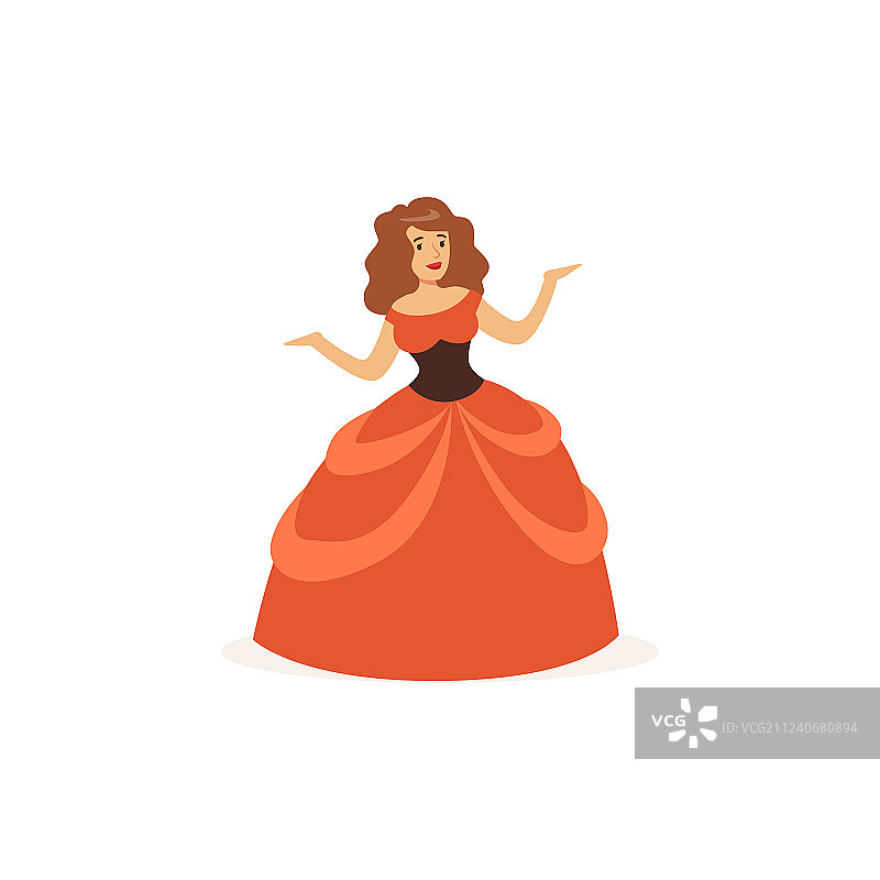 舞台上的专业戏剧女演员图片素材