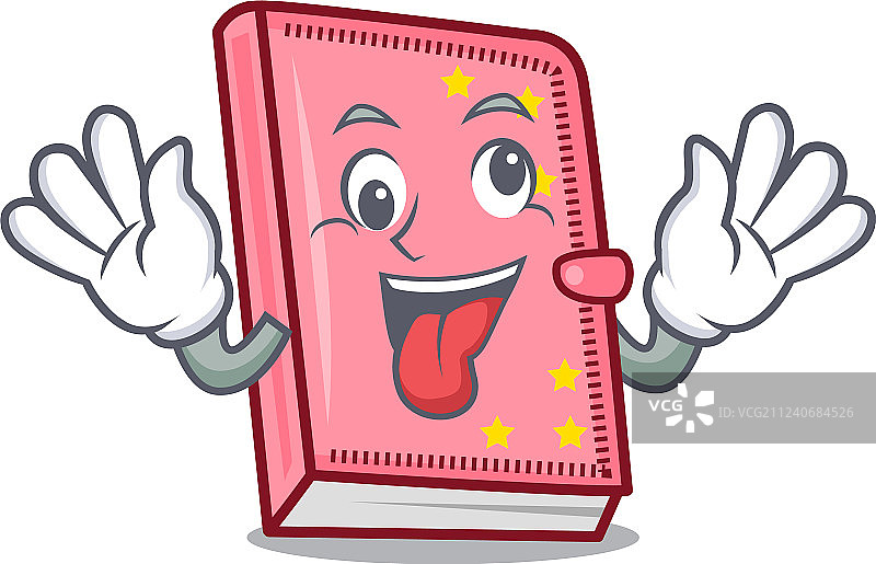 疯狂日记吉祥物卡通图片素材